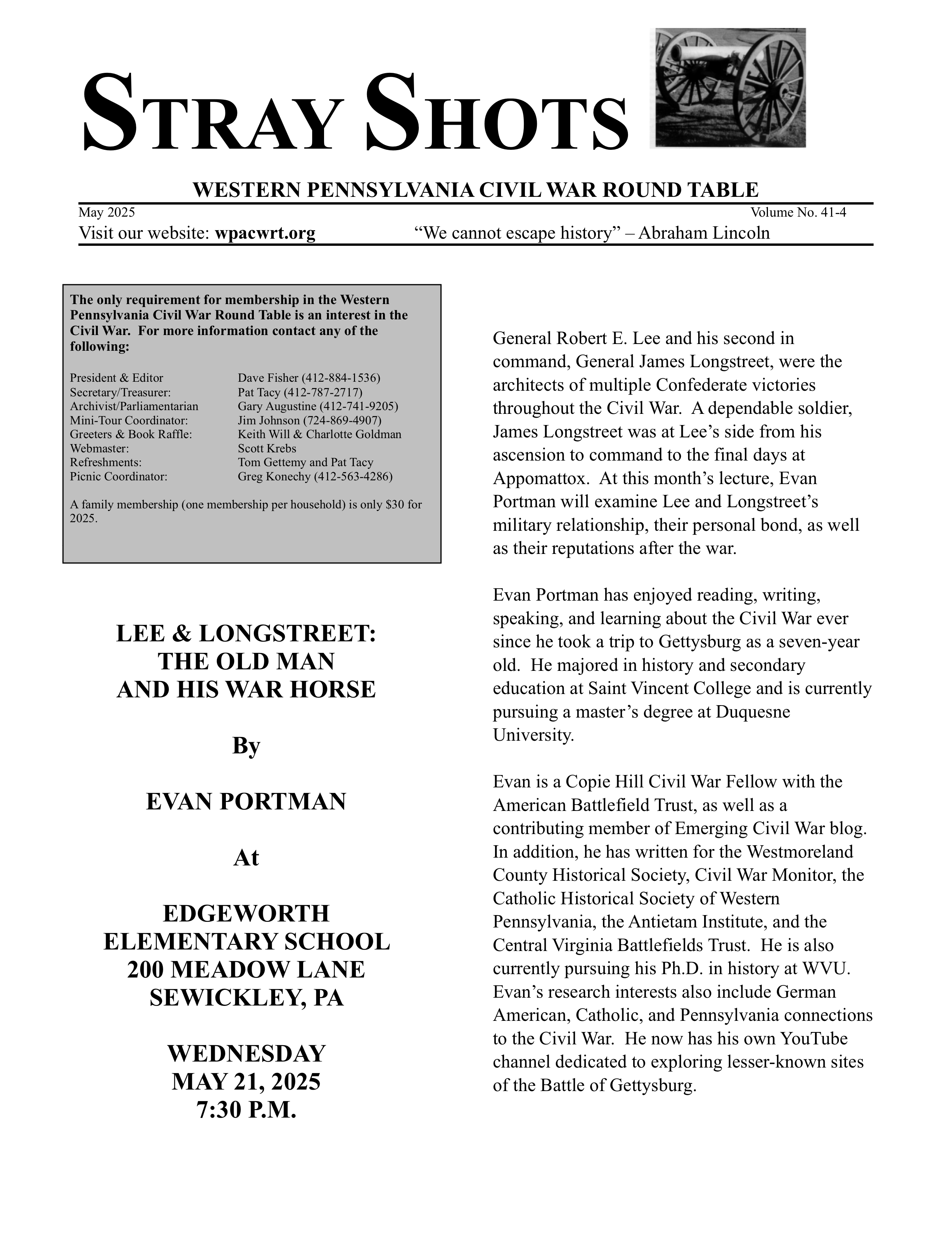 May '25 News