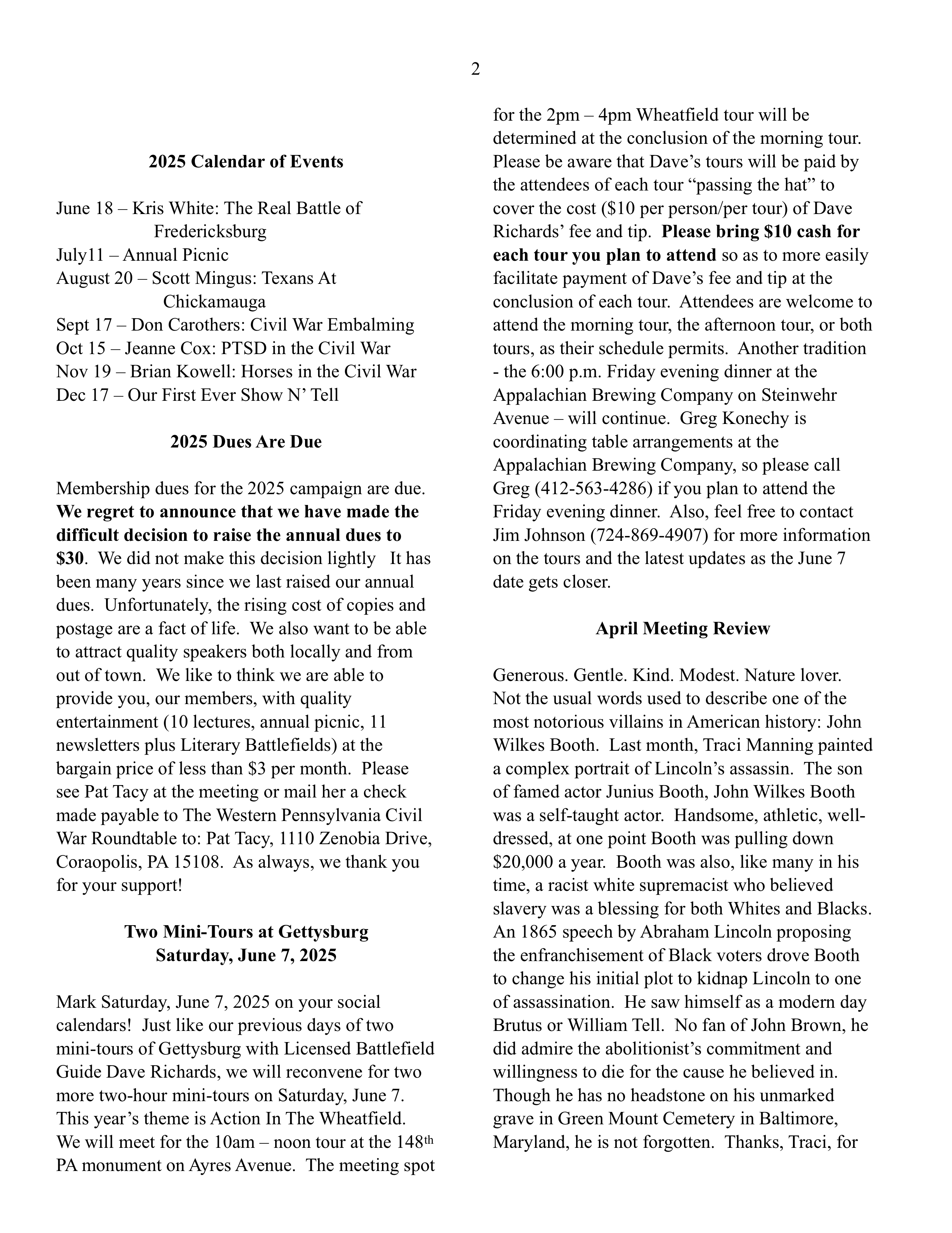 May '25 News