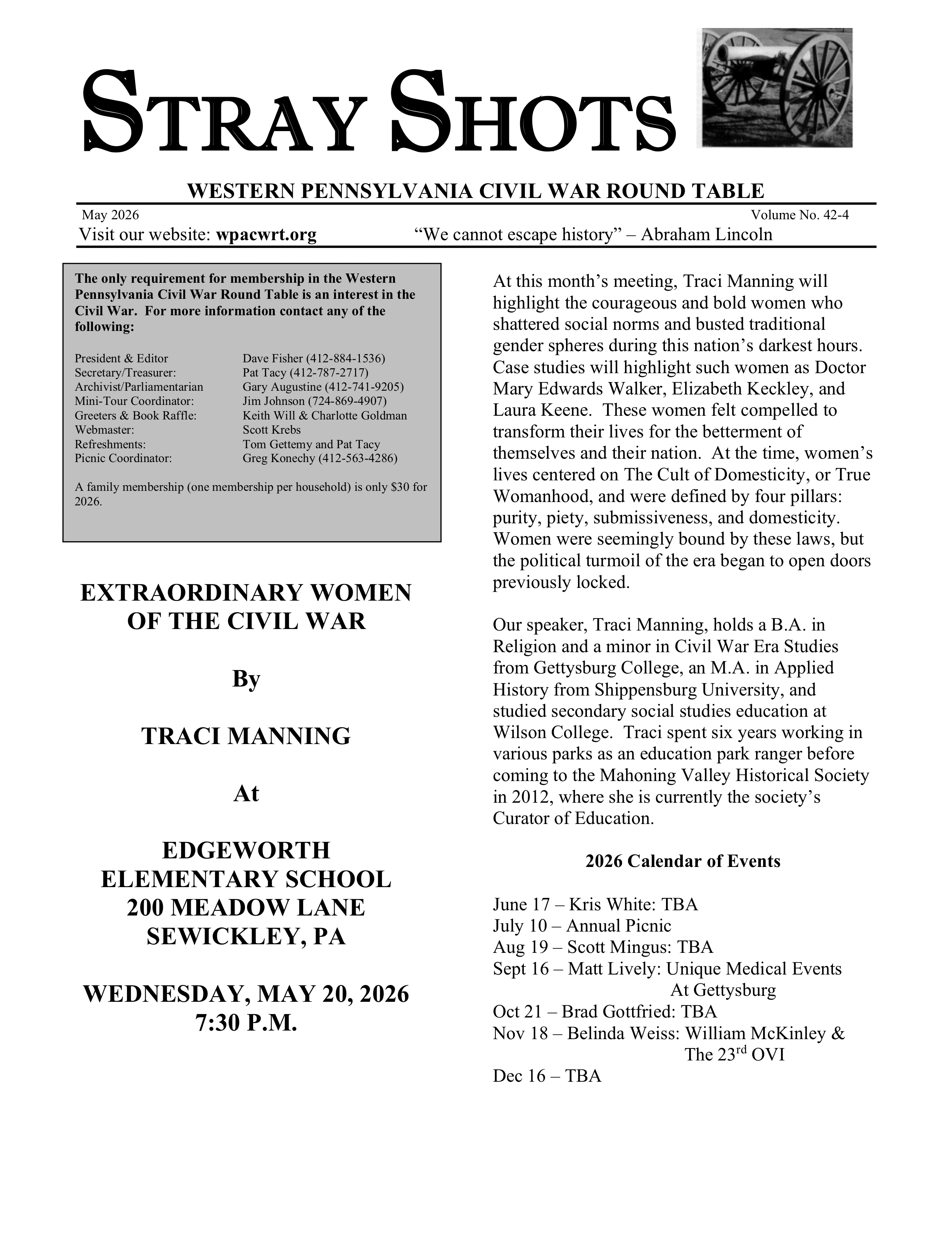 May '26 News